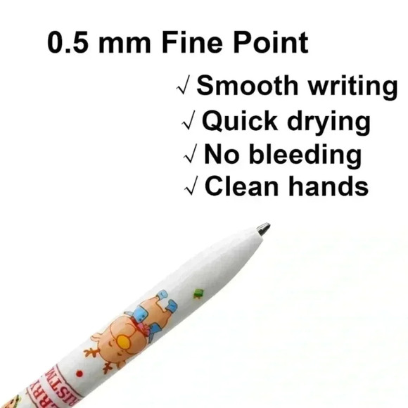 🆕 Big Diamond Design Christmas Print Xmas Ballpoint Pens Pack🆕 - Picture 3 of 5